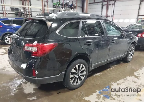 2016 Subaru Outback 2.5I Limited z USA, uszkodzony, nr VIN 4S4BSBLC9G3250667